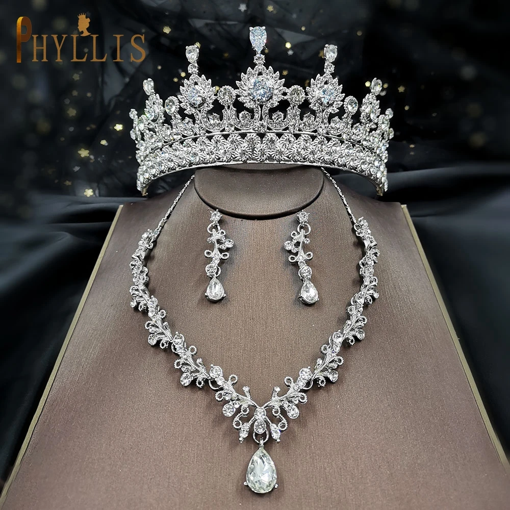 A67 Luxury Bridal Jewelry Sets for Women Tiaras Crown Necklace Earrings for Bride Headband Fashion Wedding Dubai Jewelry Set
A67 Luxury Bridal Jewelry Sets for Women Tiaras Crown Necklace Earrings for Bride Headband Fashion Wedding Dubai Jewelry Set