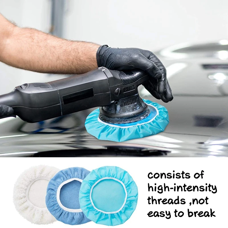 20 Pieces Car Polisher Pad Bonnet Microfiber Max Baxter Bonnet Polishing Bonnet Buffing Pad Cover (5-6 Inches)
20 Pieces Car Polisher Pad Bonnet Microfiber Max Baxter Bonnet Polishing Bonnet Buffing Pad Cover (5-6 Inches)