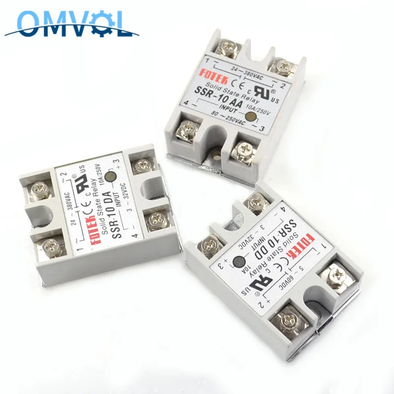 Реле FOTEK 1 шт. от производителя 10 А ssr 3 32 в пост. Тока выход 24 38 1/2/4/4/4/4/4/4/5/8/8/8/10
