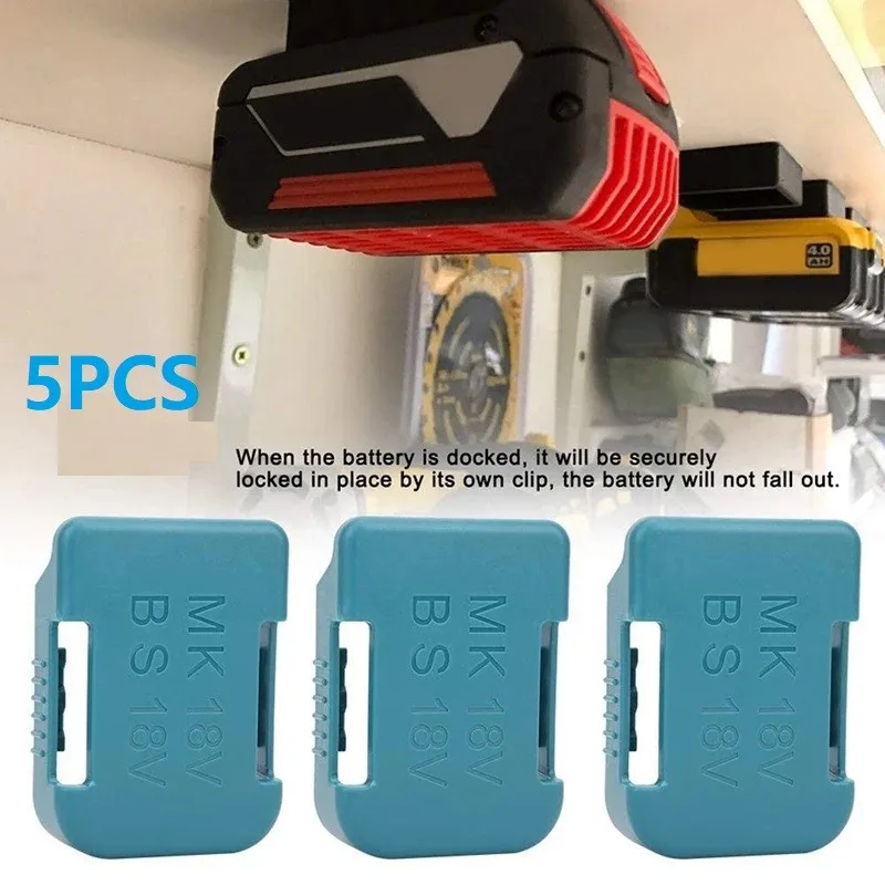 5pcs 18V Battery Mounts Storage Shelf Rack Stand Holder Kit For -Makit/-Bosch Power Tool Accessories NEW 2021 Big Deal
5pcs 18V Battery Mounts Storage Shelf Rack Stand Holder Kit For -Makit/-Bosch Power Tool Accessories NEW 2021 Big Deal