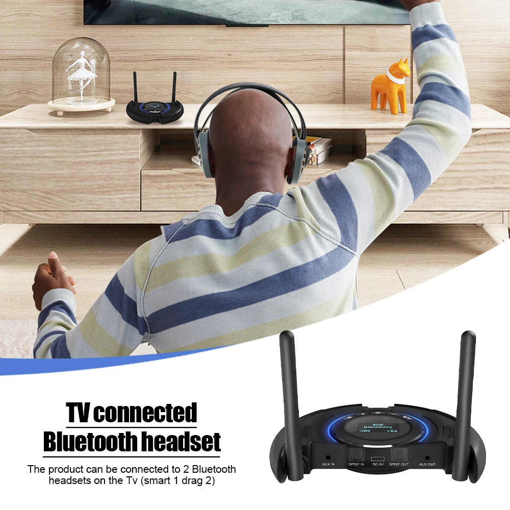 2 in 1 Bluetooth 5.0 RCA Receiver Transmitter 3.5mm Jack Aux Optical Fiber BT CSR8675 APTX Audio Adapter Support APP Control
2 in 1 Bluetooth 5.0 RCA Receiver Transmitter 3.5mm Jack Aux Optical Fiber BT CSR8675 APTX Audio Adapter Support APP Control