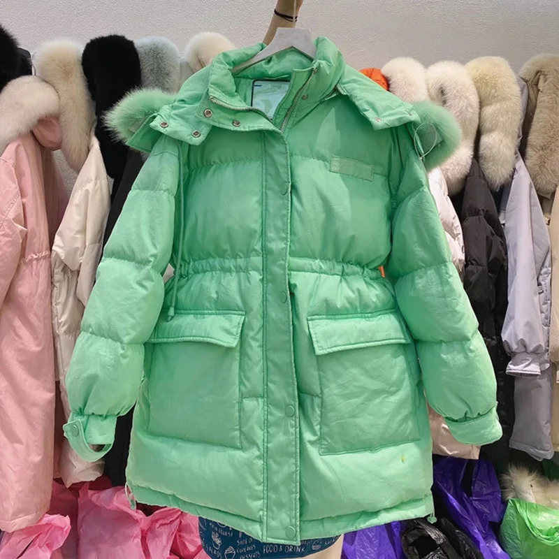 MENINA BONITA 2021 White Duck Down Long Winter Jacket Women Coat Real Natural Fox Fur Collar Hooded Outerwear Streetwear Fashion
MENINA BONITA 2021 White Duck Down Long Winter Jacket Women Coat Real Natural Fox Fur Collar Hooded Outerwear Streetwear Fashion