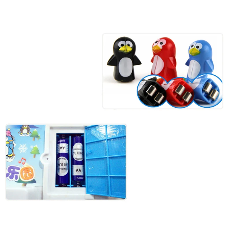 Funny Penguin Climbing Stairs Music Toys for Children Parent-Child Puzzle Penguin Slide Interactive toys Electric Railcar Music
Funny Penguin Climbing Stairs Music Toys for Children Parent-Child Puzzle Penguin Slide Interactive toys Electric Railcar Music