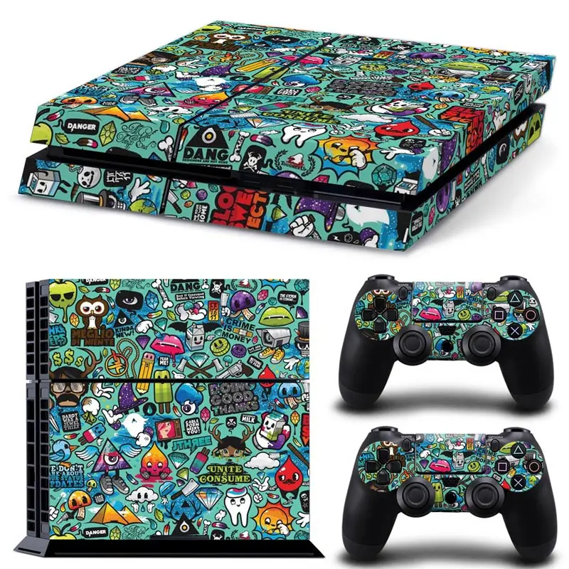 Наклейки для консоли PS4 и контроллеров наклейки ps4 виниловые | Электроника