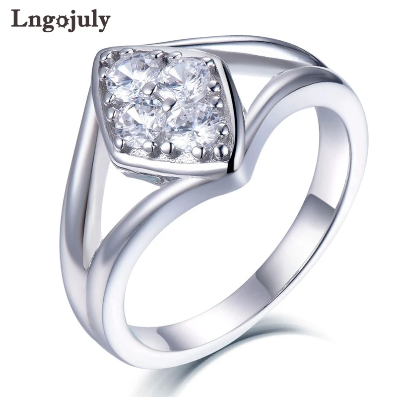 Genuine 925 Sterling Silver Ring For Women Zircon Rings Noble Jewelry Accessories Gift For Lady Bride Wedding Party Jewelry Gift
Genuine 925 Sterling Silver Ring For Women Zircon Rings Noble Jewelry Accessories Gift For Lady Bride Wedding Party Jewelry Gift