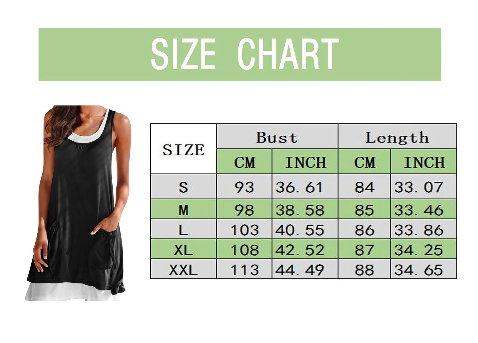 Casual Two-piece Pocket Suit Tank Dress Summer Womens Patchwork Dress Round Neck Line Knee-length Shift Sundresses
Casual Two-piece Pocket Suit Tank Dress Summer Womens Patchwork Dress Round Neck Line Knee-length Shift Sundresses