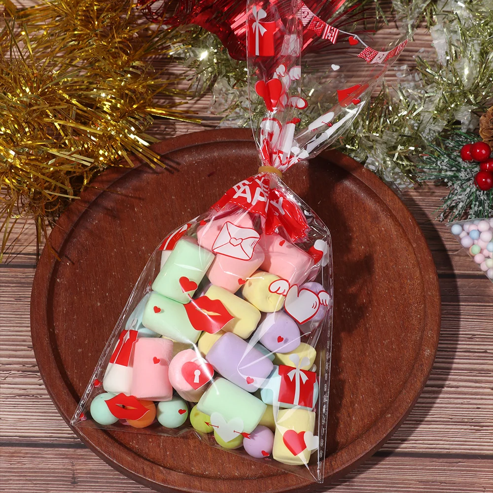 50pcs Wedding Candy Cookie Gift Bag Self-standing Holder Handmade Cupcake Cookie DIY Plastic Packaging Bags Valentine's Day
50pcs Wedding Candy Cookie Gift Bag Self-standing Holder Handmade Cupcake Cookie DIY Plastic Packaging Bags Valentine's Day