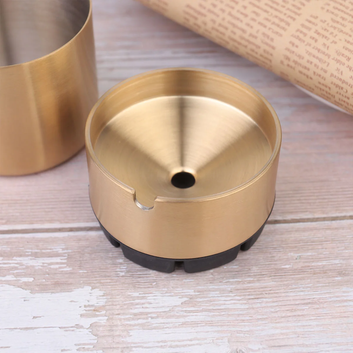 1Pc Multifunction Car Ashtray Creative Trash Bin Portable Cigarette Ash Holder Cup Size S(Golden)
1Pc Multifunction Car Ashtray Creative Trash Bin Portable Cigarette Ash Holder Cup Size S(Golden)