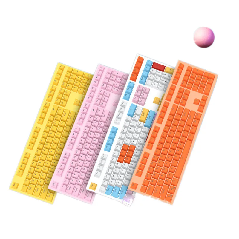Multi-color Optional SA Height Translucent Ball Cap104/108 Keys Custom Mechanical Keyboard Keycaps
Multi-color Optional SA Height Translucent Ball Cap104/108 Keys Custom Mechanical Keyboard Keycaps