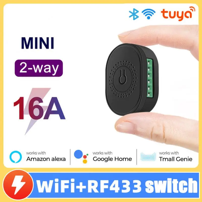 Wifi Smart Touch Switch Smart Life Application Wireless Switch 16A MINI Wifi+RF433 MHZ Smart Switch 4 Control Methods Smart Home
Wifi Smart Touch Switch Smart Life Application Wireless Switch 16A MINI Wifi+RF433 MHZ Smart Switch 4 Control Methods Smart Home