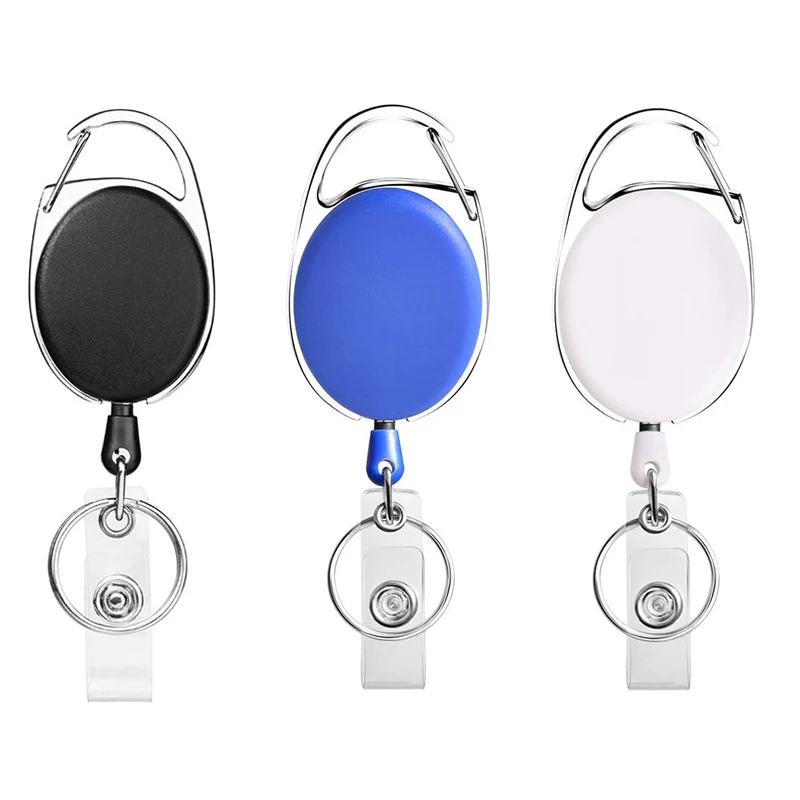 Solid Mini Retractable Badge Reel Nurse Lanyards ID Name Card Badge Holder Clip Student Nurse Badge Holder Office Supplies
Solid Mini Retractable Badge Reel Nurse Lanyards ID Name Card Badge Holder Clip Student Nurse Badge Holder Office Supplies