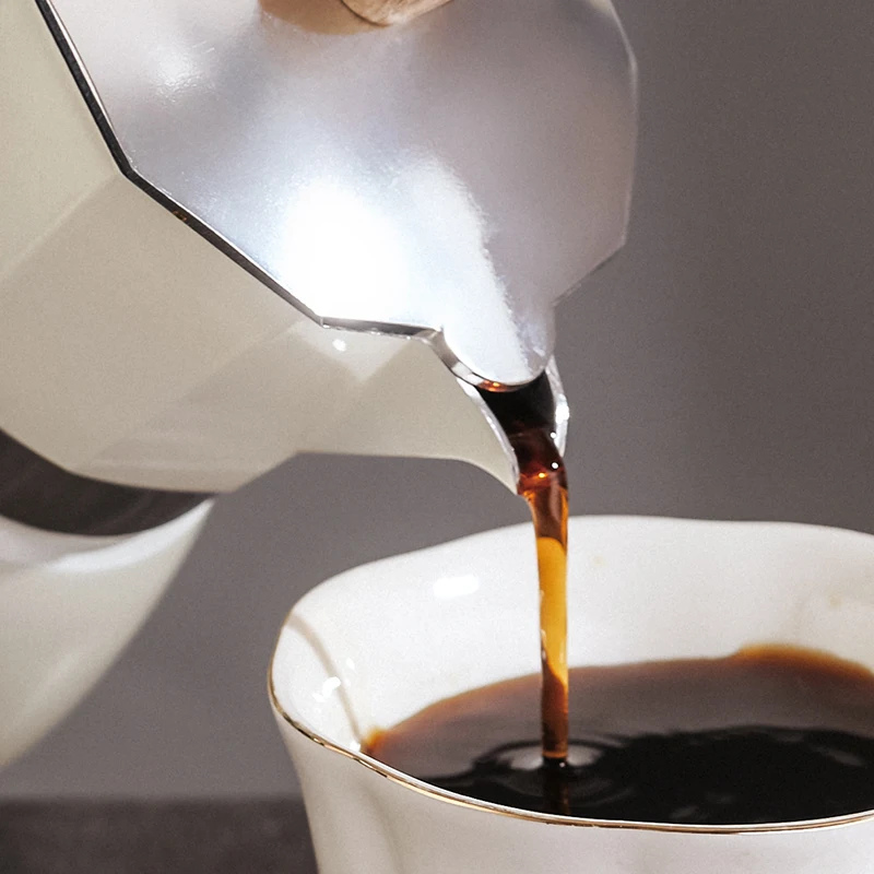 White Blue Coffee Maker Pot Aluminum Mocha Espresso Percolator Pot Coffee Kettle Cafetera Home Outdoor Stovetop Cafe Tools
White Blue Coffee Maker Pot Aluminum Mocha Espresso Percolator Pot Coffee Kettle Cafetera Home Outdoor Stovetop Cafe Tools