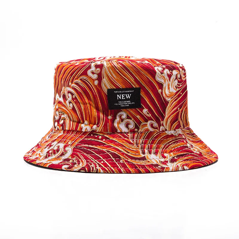 Cotton Koi Fish Print on Both Sides Bucket Hat Fisherman Hat Outdoor Travel Hat Sun Cap Hats for Men and Women 2021
Cotton Koi Fish Print on Both Sides Bucket Hat Fisherman Hat Outdoor Travel Hat Sun Cap Hats for Men and Women 2021