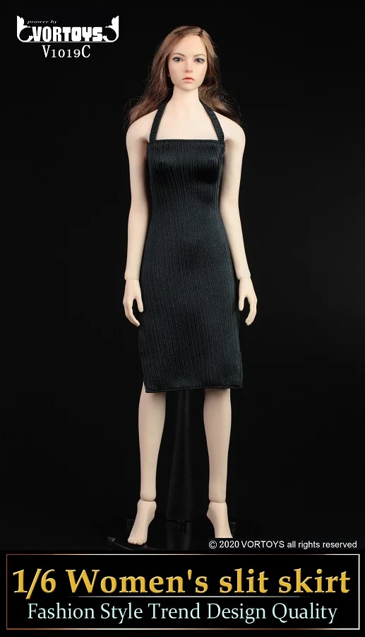 VORTOYS V1019 1:6 Female Hanging Neck Long Dress Slit Skirt Suit Fit For 12'' Action Figure Body
VORTOYS V1019 1:6 Female Hanging Neck Long Dress Slit Skirt Suit Fit For 12'' Action Figure Body