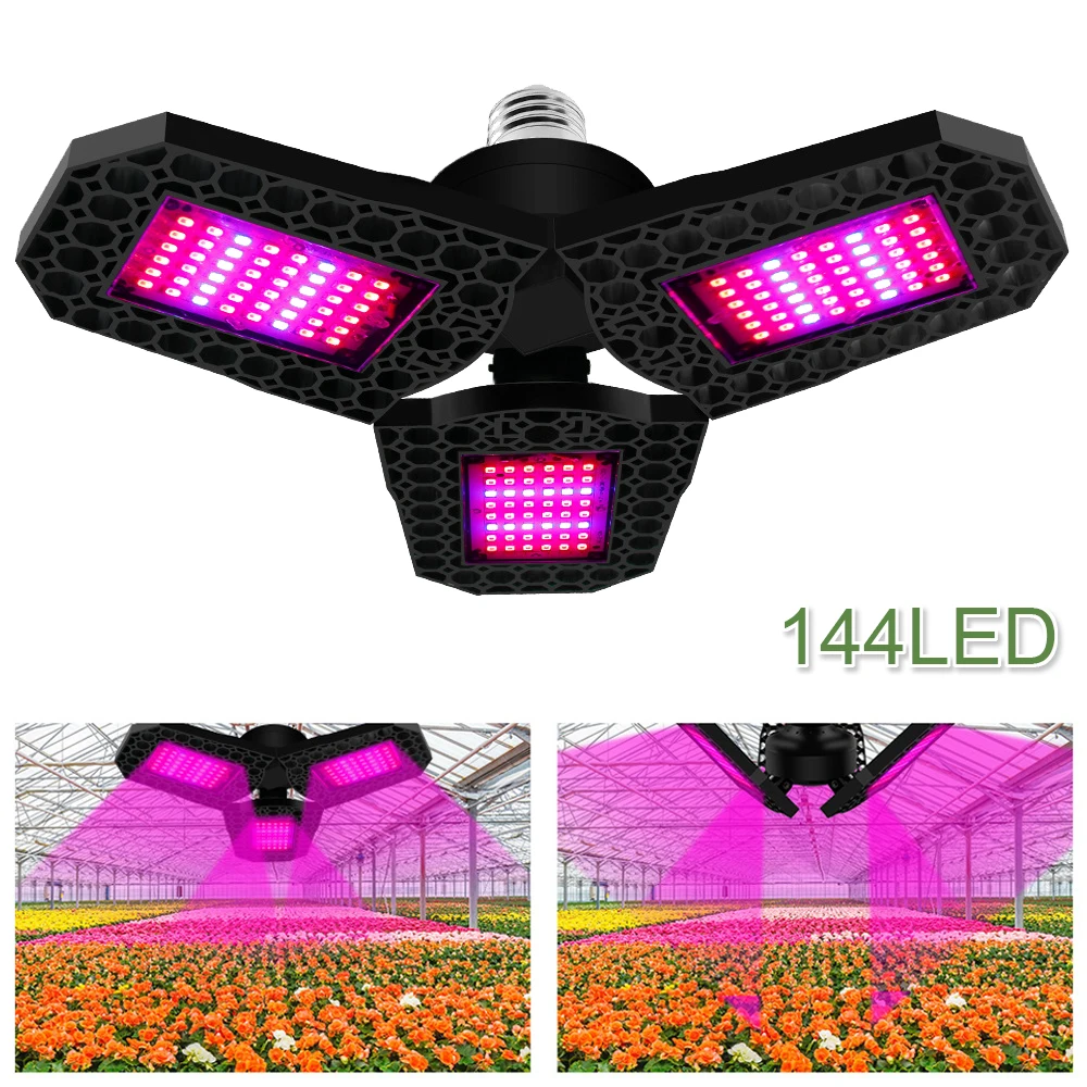 LED Phyto Lamp E27 Full Spectrum Grow Light Plant Bulb AC85-265V Indoor Seedlings Flower Grow Tent Box Hydroponic Growth Light
LED Phyto Lamp E27 Full Spectrum Grow Light Plant Bulb AC85-265V Indoor Seedlings Flower Grow Tent Box Hydroponic Growth Light
