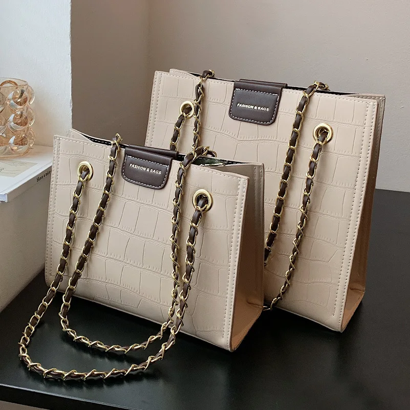 High Quality Ladies Stone Pattern Shoulder Bag 2021New Trendy Shoulder Bag Korean Version Large Capacity Net Red Casual Tote Bag
High Quality Ladies Stone Pattern Shoulder Bag 2021New Trendy Shoulder Bag Korean Version Large Capacity Net Red Casual Tote Bag