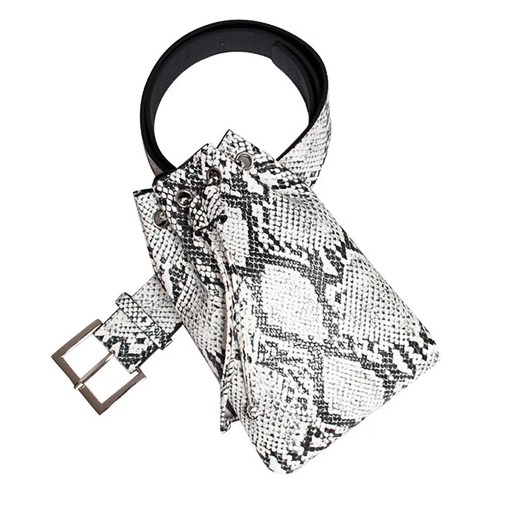 Serprntine Waist Bag Women NEW HOT Fashion Fanny Pack Leather Snake Skin Casual Waist Belt Freeship
Serprntine Waist Bag Women NEW HOT Fashion Fanny Pack Leather Snake Skin Casual Waist Belt Freeship