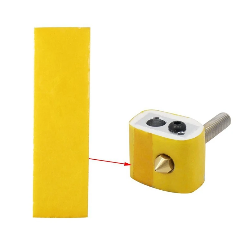 20Pcs Heating Block Cotton for MK8 Makerbot Reprap 3D Printer Hotend Nozzle Heat Insulation
20Pcs Heating Block Cotton for MK8 Makerbot Reprap 3D Printer Hotend Nozzle Heat Insulation