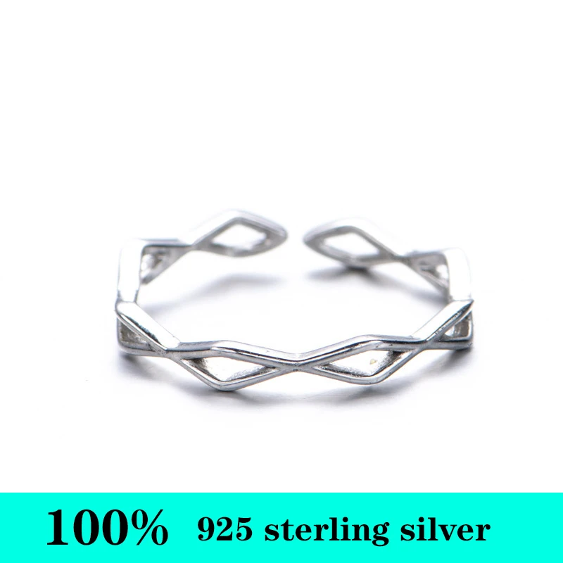 925 sterling silver Japanese style simple hollow diamond ring can be adjusted party woman ring high quality jewelry gift
925 sterling silver Japanese style simple hollow diamond ring can be adjusted party woman ring high quality jewelry gift