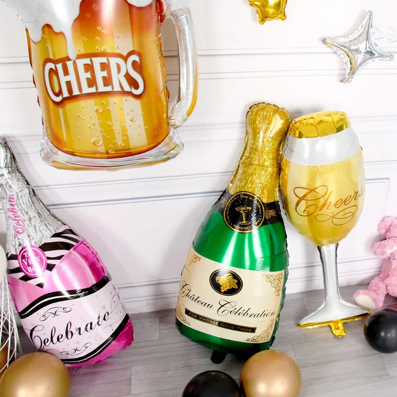 Helium Balloon Champagne Goblet Balloon Wedding Happy Birthday Party Decorations Adult Kids Ballons Globos Event Party Supplies
Helium Balloon Champagne Goblet Balloon Wedding Happy Birthday Party Decorations Adult Kids Ballons Globos Event Party Supplies