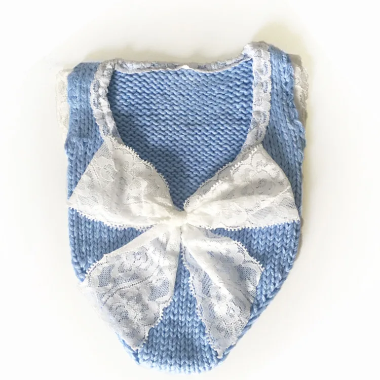 Knitted Newborn Baby Photography Props Baby Jumpsuit Lace Bowknot Baby Photo Accessory
Knitted Newborn Baby Photography Props Baby Jumpsuit Lace Bowknot Baby Photo Accessory