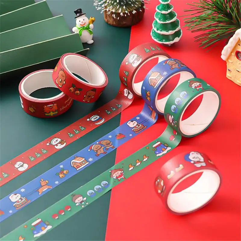 Cartoon Christmas Tape Set Decorative Masking Tape Cute Scrapbooking Adhesive Tape School Stationery Supplies For Christmas Gift
Cartoon Christmas Tape Set Decorative Masking Tape Cute Scrapbooking Adhesive Tape School Stationery Supplies For Christmas Gift