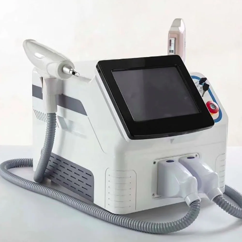 2 in 1 SHR Multifunction IPL Eyebrow Tattoo Removal Hair Removal Face Lifting Nd Yag Skin Rejuvenation Machine
2 in 1 SHR Multifunction IPL Eyebrow Tattoo Removal Hair Removal Face Lifting Nd Yag Skin Rejuvenation Machine