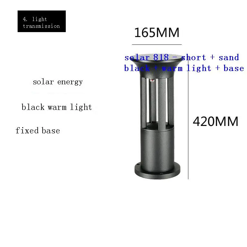 De Gartenbeleuchtung Terraza y Decoracion Lampe Exterieur Jardin Tuinlamp LED Tuinverlichting Outdoor Garden Light Lawn Lamp
De Gartenbeleuchtung Terraza y Decoracion Lampe Exterieur Jardin Tuinlamp LED Tuinverlichting Outdoor Garden Light Lawn Lamp