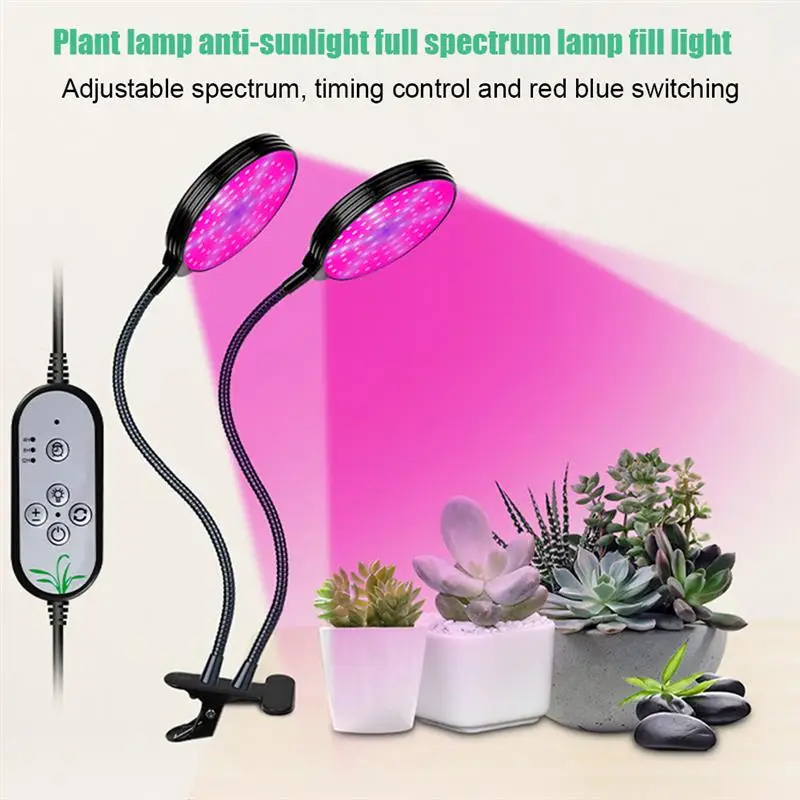 USB LED Grow Light 15W 30W 45W 60W Full Spectrum Timer Control Growing Light Seedling Gardening Plant Vegetables Growth Lamp
USB LED Grow Light 15W 30W 45W 60W Full Spectrum Timer Control Growing Light Seedling Gardening Plant Vegetables Growth Lamp