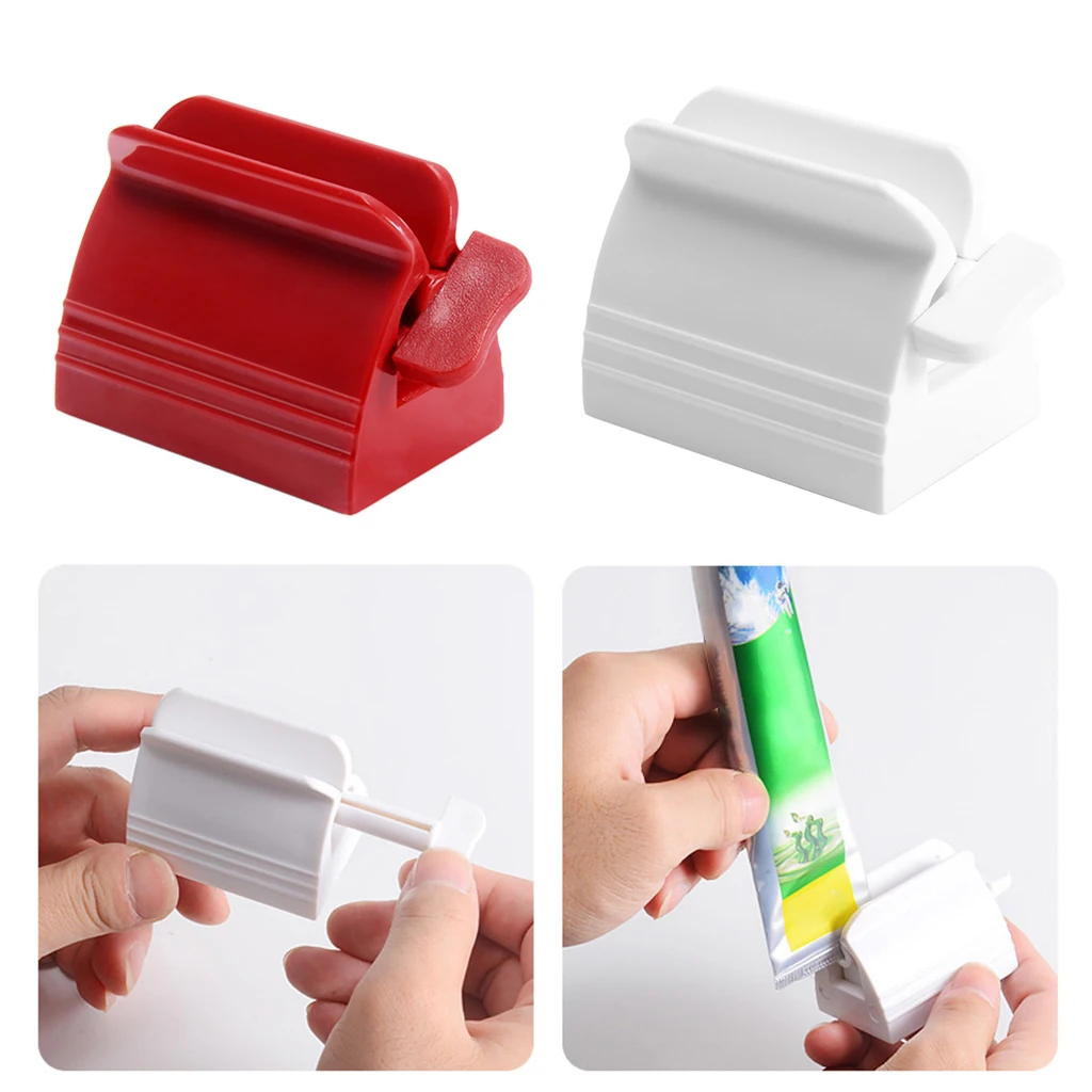 Rolling Toothpaste Device Tube Dispenser Holder Multifunctional Plastic Facial Cleanser Squeezer Press for Bathroom Accessories
Rolling Toothpaste Device Tube Dispenser Holder Multifunctional Plastic Facial Cleanser Squeezer Press for Bathroom Accessories