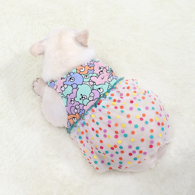 Lace Pets Skirt Dress Dog Clothes for Small Dogs Printed Dress Spring Summer Puppy french bulldog Pug Apparel Costumes
Lace Pets Skirt Dress Dog Clothes for Small Dogs Printed Dress Spring Summer Puppy french bulldog Pug Apparel Costumes