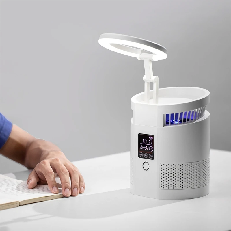 2 in 1 Air Purifiers Cleaner with LED Table Light Desk Lamp for Home Bedroom Pet Hair Dander Pollen Smoke Dust Airborne U1JE
2 in 1 Air Purifiers Cleaner with LED Table Light Desk Lamp for Home Bedroom Pet Hair Dander Pollen Smoke Dust Airborne U1JE