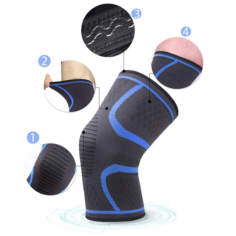 1 Piece Elastic Knee Pads Nylon Sports Fitness Knee Pads Fitness Gear Patella Brace Running Basketball Volleyball Support
1 Piece Elastic Knee Pads Nylon Sports Fitness Knee Pads Fitness Gear Patella Brace Running Basketball Volleyball Support