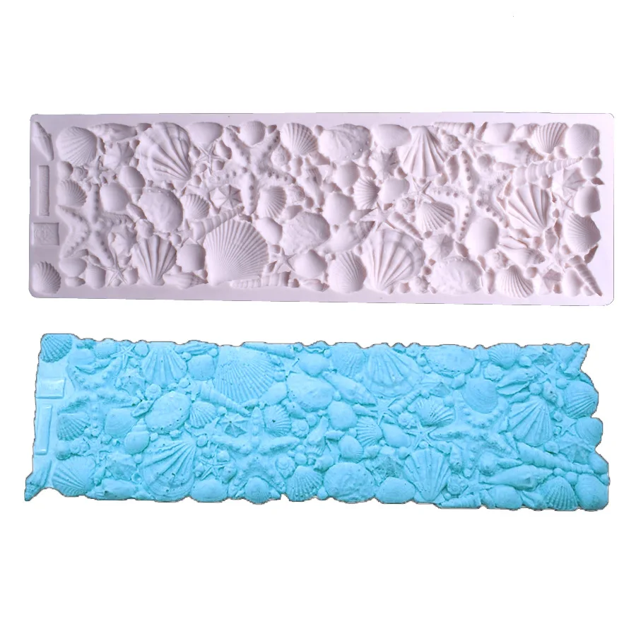 1Pcs Cake Decorating Mould Ocean series Hand Made Decorating Silicone Fondant Mold Clay Candy Jelly Chocolate Baking Tools
1Pcs Cake Decorating Mould Ocean series Hand Made Decorating Silicone Fondant Mold Clay Candy Jelly Chocolate Baking Tools