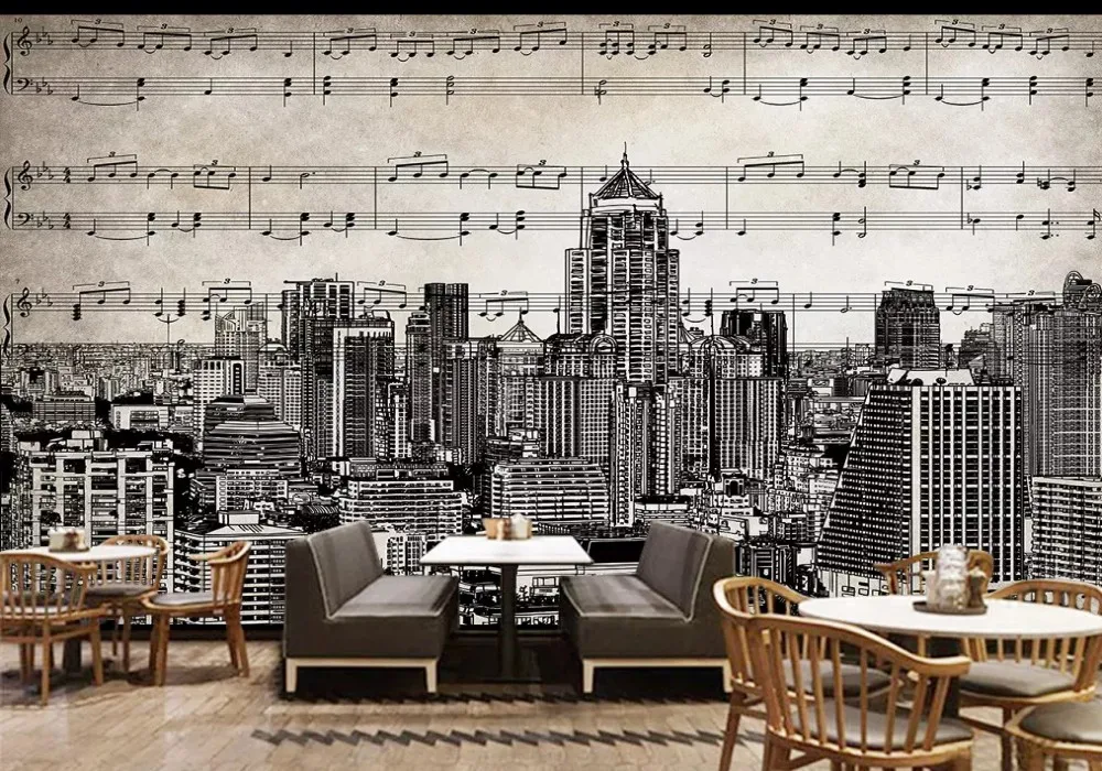 Drop Shipping Custom Wallpaper Mural Retro Vintage Hand Drawn Clef City Wall Background Painting TV Background Wallpaper
Drop Shipping Custom Wallpaper Mural Retro Vintage Hand Drawn Clef City Wall Background Painting TV Background Wallpaper