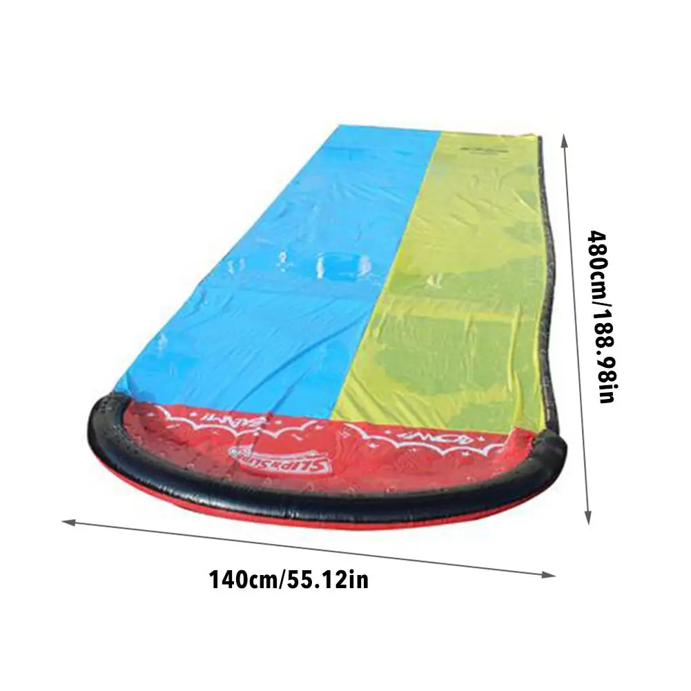 Children Water Slide Garden Racing Double Waterslide Water Slide Spray Summer Toy for Outdoors Fun Lawn Water Slides Pools
Children Water Slide Garden Racing Double Waterslide Water Slide Spray Summer Toy for Outdoors Fun Lawn Water Slides Pools