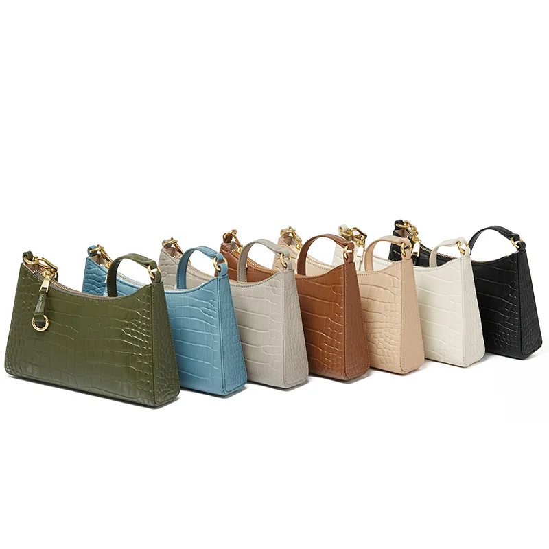 Women Bag 2020 Genuine Leather Crocodile Pattern PersonalityFashion Designer Luxury New Handbag Crossbody Messenger Shoulder Bag
Women Bag 2020 Genuine Leather Crocodile Pattern PersonalityFashion Designer Luxury New Handbag Crossbody Messenger Shoulder Bag