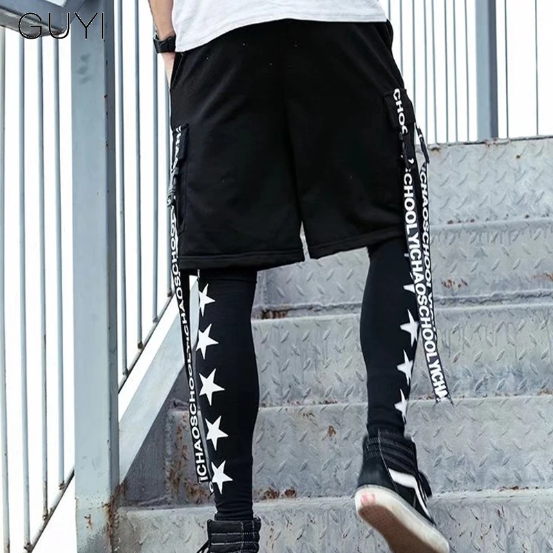 Casual Hip Hop Shorts Jogger Cargo Sweat Shorts Men Skateboard Sport Short Pants Male Streetwear Trousers Print Knee Length GUYI
Casual Hip Hop Shorts Jogger Cargo Sweat Shorts Men Skateboard Sport Short Pants Male Streetwear Trousers Print Knee Length GUYI