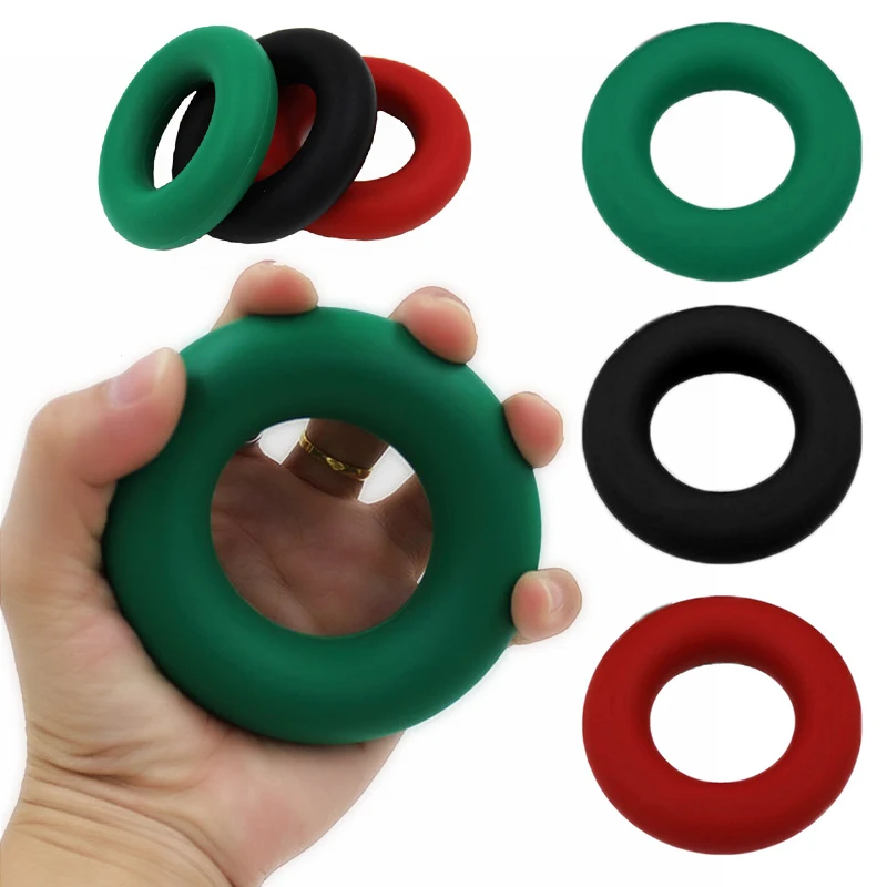 30/40/50lb Silicone Hand Grips Strength Finger Muscle Power Trainer Ring Exerciser Portable Fitness Grip Ring Blood Circulation
30/40/50lb Silicone Hand Grips Strength Finger Muscle Power Trainer Ring Exerciser Portable Fitness Grip Ring Blood Circulation