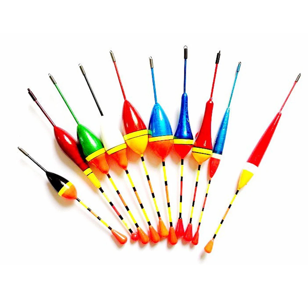 10PCS/Lot Mix Size Color Ice Fishing Float Bobber Set Buoy Floats for Carp Fishing Tackle Accessories Float Fishing
10PCS/Lot Mix Size Color Ice Fishing Float Bobber Set Buoy Floats for Carp Fishing Tackle Accessories Float Fishing