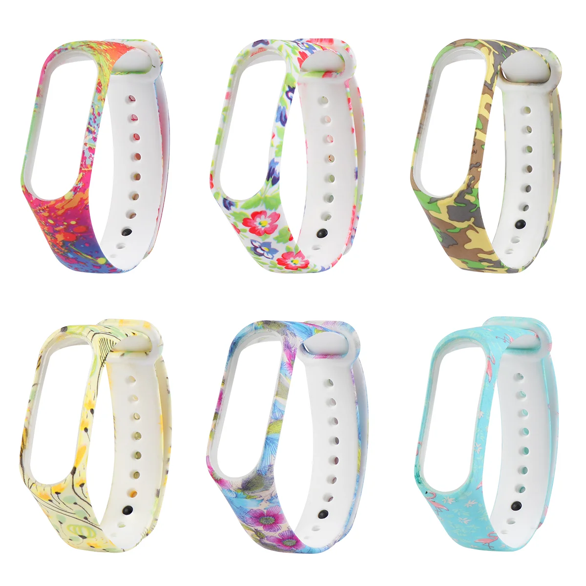 Силиконовый ремешок на запястье для Mi Band 3, 6 шт.
Силиконовый ремешок на запястье для Mi Band 3, 6 шт.