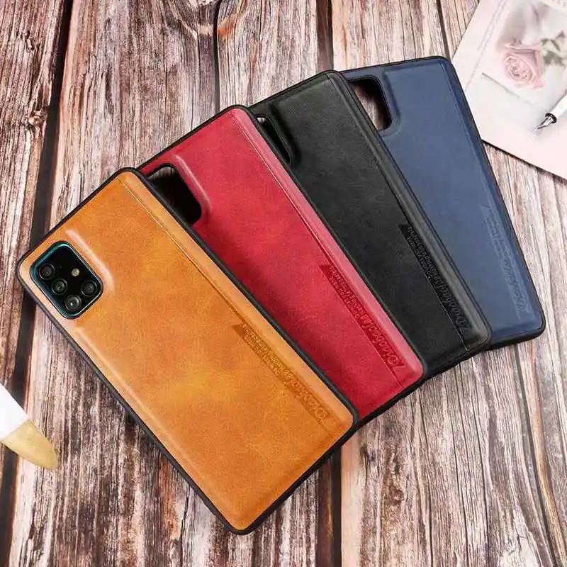 For Samsung Galaxy A51 A71 Case Cover PU Leather Skin Anti-fall Phone Back Case For Samsung A71 A51 Ultra Hard Cover
For Samsung Galaxy A51 A71 Case Cover PU Leather Skin Anti-fall Phone Back Case For Samsung A71 A51 Ultra Hard Cover