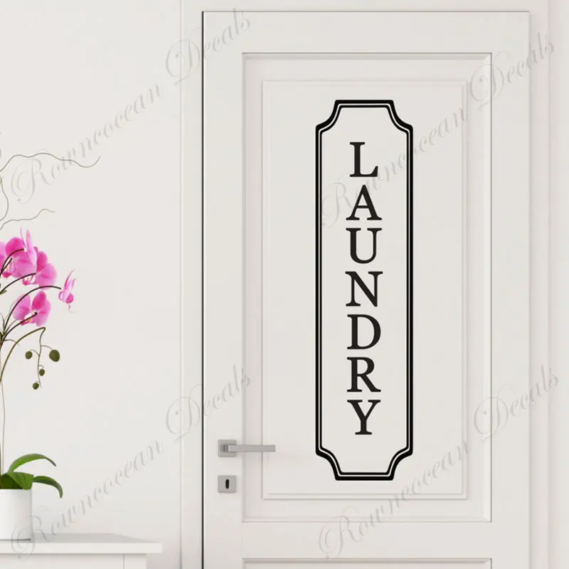 Laundry Vinyl Decals Vinyl Home Decor Laundry Room Sign Door Sticker Window Decoration Transfer Film Self-adhesive Murals 4827
Laundry Vinyl Decals Vinyl Home Decor Laundry Room Sign Door Sticker Window Decoration Transfer Film Self-adhesive Murals 4827