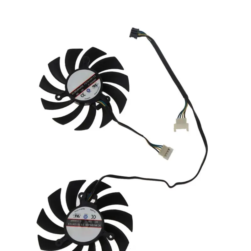 FD7010H12S 75MM Cooler Fan Graphics Video Card Fans For MSI 6930 7850 GTX 550
FD7010H12S 75MM Cooler Fan Graphics Video Card Fans For MSI 6930 7850 GTX 550
