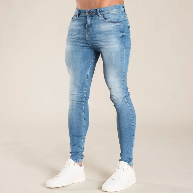 Men Pencil Jeans Solid Color Straight Classic Denim Trousers Casual Daily For Office Parties Male Slim Fit Cowboy Pants
Men Pencil Jeans Solid Color Straight Classic Denim Trousers Casual Daily For Office Parties Male Slim Fit Cowboy Pants