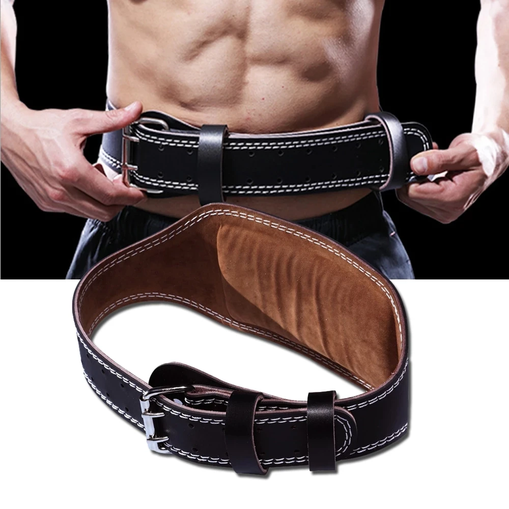 Weight Lifting Belt Adjustable Leather Belt with Padded Lumbar Back Support for Bodybuilding Deadlifts Workout & Squats Exercise
Weight Lifting Belt Adjustable Leather Belt with Padded Lumbar Back Support for Bodybuilding Deadlifts Workout & Squats Exercise