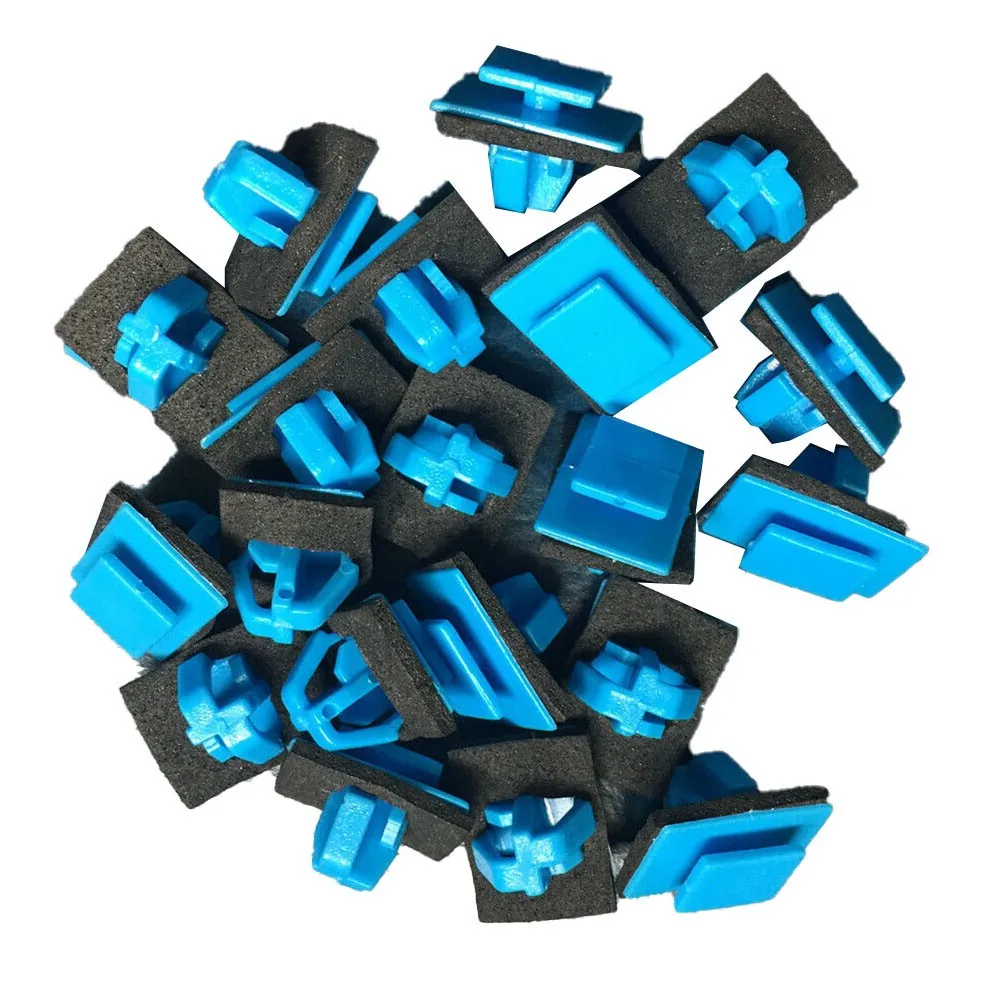 30pcs Blue Molding Clips With Washer For Kia Hyundai Fender Flare Rocker Door Car Interior Accessories Auto Fastener
30pcs Blue Molding Clips With Washer For Kia Hyundai Fender Flare Rocker Door Car Interior Accessories Auto Fastener