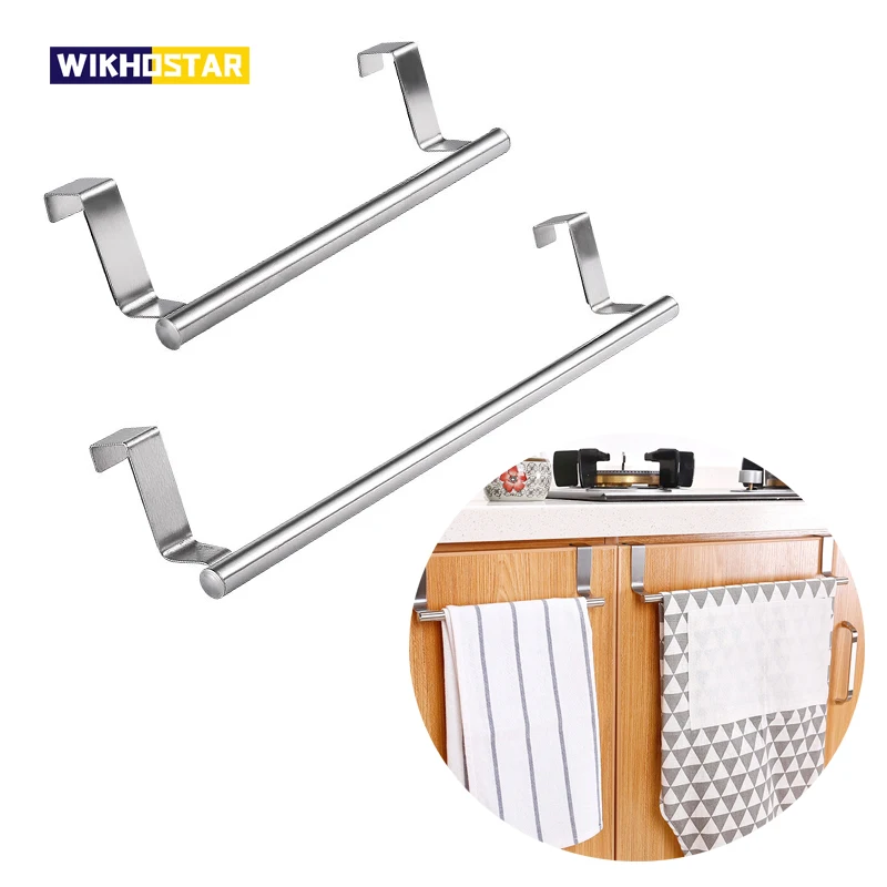 WIKHOSTAR Stainless Steel Towel Rack Bathroom Shelf Towel Holder Cabinet Hanging Organizer Shelf Kitchen Accessories
WIKHOSTAR Stainless Steel Towel Rack Bathroom Shelf Towel Holder Cabinet Hanging Organizer Shelf Kitchen Accessories