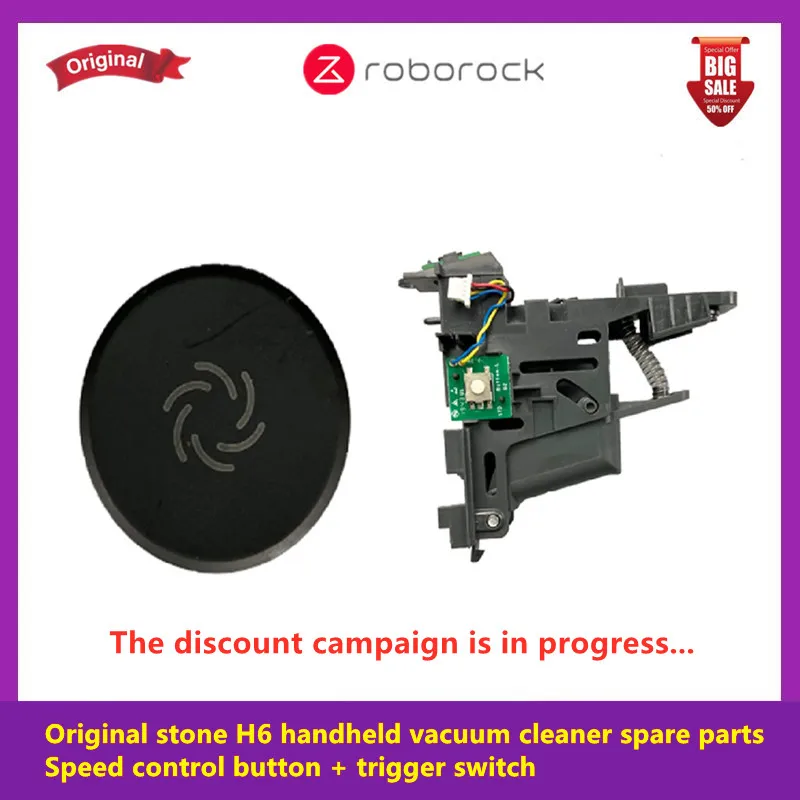 100% оригинальная модель ручного пылесоса Roborock H6, кнопка управления скоростью машины + триггерный переключатель, аксессуары
100% оригинальная модель ручного пылесоса Roborock H6, кнопка управления скоростью машины + триггерный переключатель, аксессуары