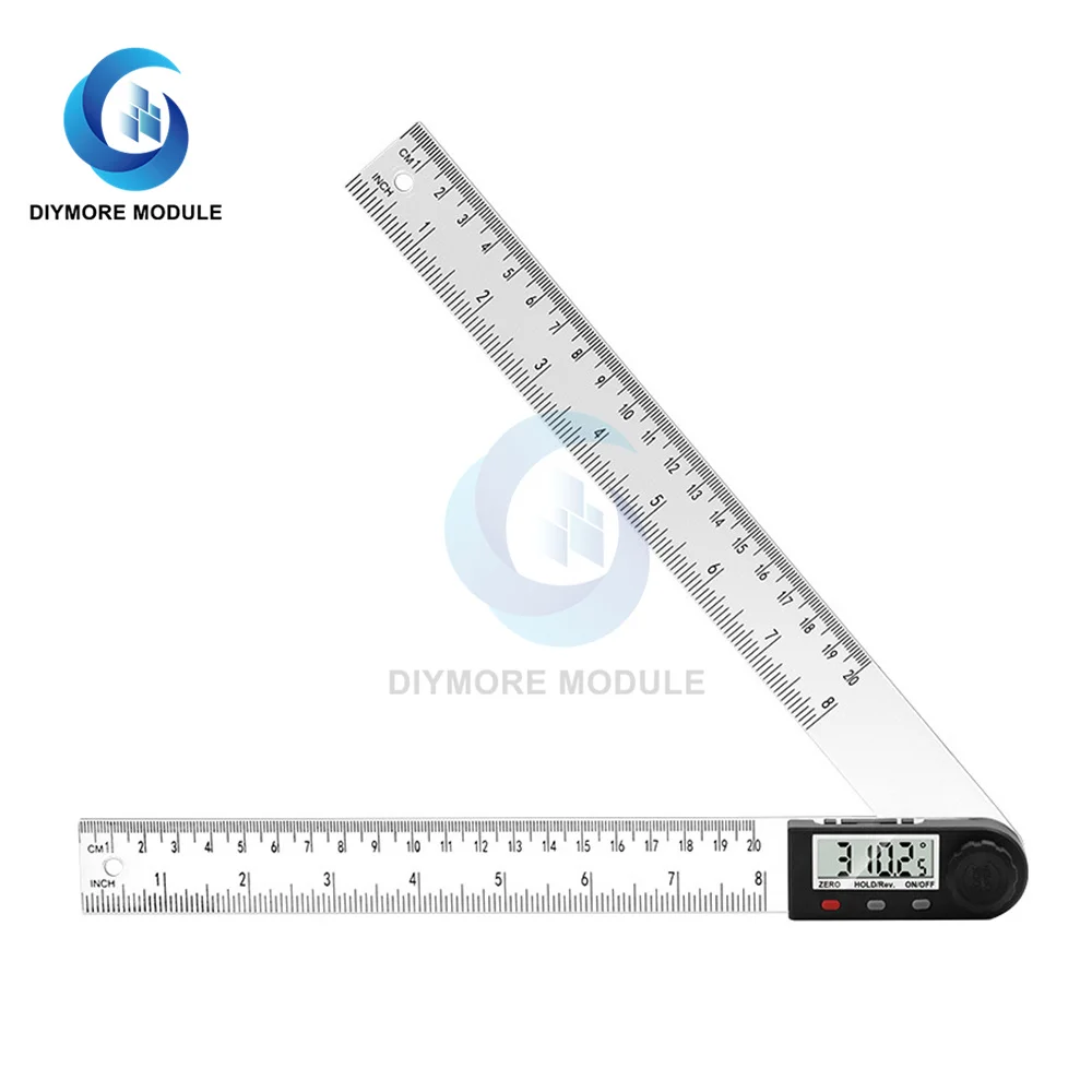 Digital protractor Angle ruler 200mm 8inch Angle Finder Meter Plastic 360 degree goniometer inclinometer Measuring Tool
Digital protractor Angle ruler 200mm 8inch Angle Finder Meter Plastic 360 degree goniometer inclinometer Measuring Tool